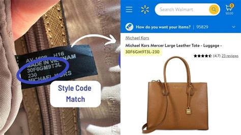 authentic michael kors large|Michael Kors authentication serial number.